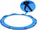 Osłona na sprężyny TRAMPOLINY Songmics 366-366 cm NIEBIESKA
