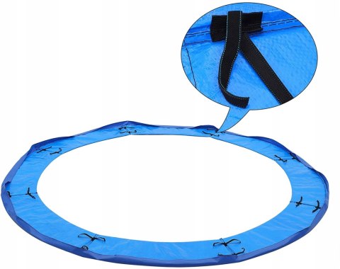 Osłona na sprężyny TRAMPOLINY Songmics 366-366 cm NIEBIESKA Osłona na sprężyny TRAMPOLINY Songmics 366-366 cm NIEBIESKA