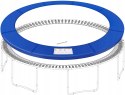 Osłona na sprężyny TRAMPOLINY Songmics 366-366 cm NIEBIESKA