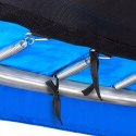 Osłona na sprężyny TRAMPOLINY Songmics 366-366 cm NIEBIESKA