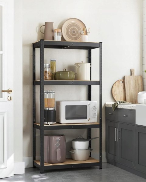 Regał magazynowy metalowy dużych obciążeń 160x80x40 cm max 130 kg na półkę Regał magazynowy metalowy dużych obciążeń 160x80x40 cm max 130 kg na półkę