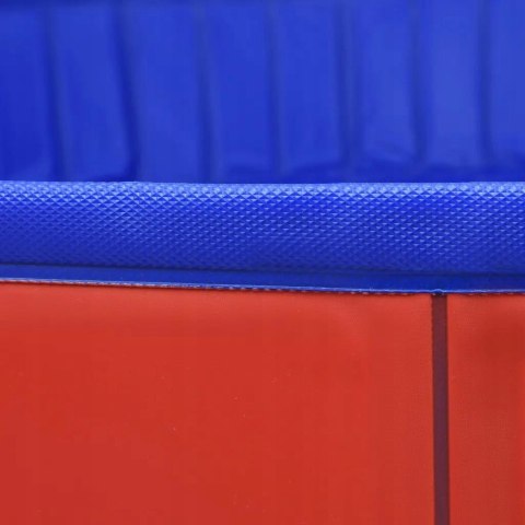 SKŁADANY BASEN DLA PSA VidaXL odcienie czerwieni 300 cm x 300 cm SKŁADANY BASEN DLA PSA VidaXL odcienie czerwieni 300 cm x 300 cm