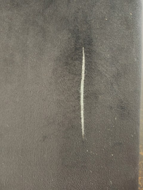 SOFA KANAPA 2-osobowa, czarna, 140 cm, tapicerowana aksamitem OUTLET SOFA KANAPA 2-osobowa, czarna, 140 cm, tapicerowana aksamitem OUTLET