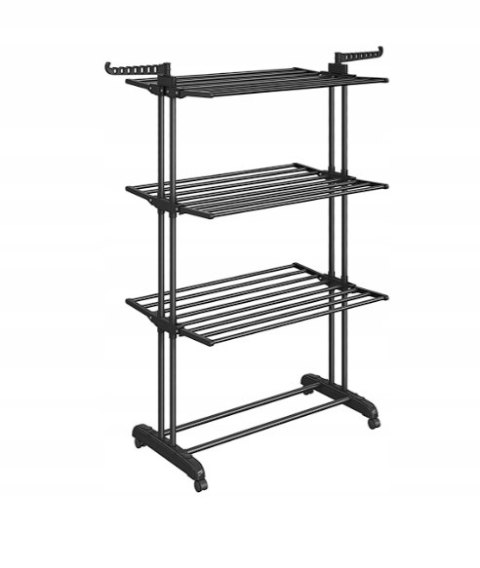 Suszarka na ubrania balkonowa, na bieliznę, ogrodowa Songmics 173x76-128 cm Suszarka na ubrania balkonowa, na bieliznę, ogrodowa Songmics 173x76-128 cm
