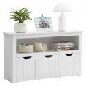 Szafka komoda Regał Songmics 102 x 30 x 60 cm biały