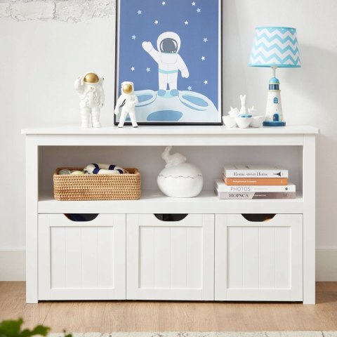 Szafka komoda Regał Songmics 102 x 30 x 60 cm biały Szafka komoda Regał Songmics 102 x 30 x 60 cm biały
