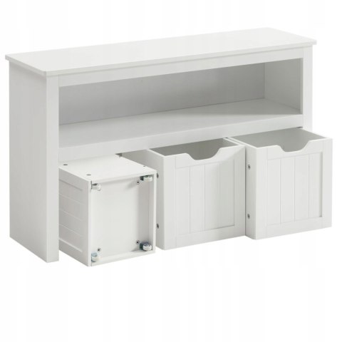 Szafka komoda Regał Songmics 102 x 30 x 60 cm biały Szafka komoda Regał Songmics 102 x 30 x 60 cm biały