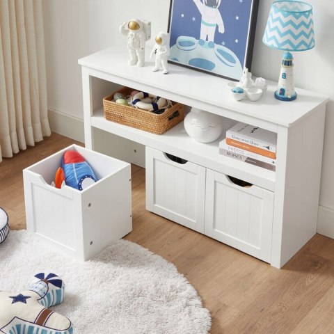Szafka komoda Regał Songmics 102 x 30 x 60 cm biały Szafka komoda Regał Songmics 102 x 30 x 60 cm biały