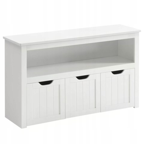 Szafka komoda Regał Songmics 102 x 30 x 60 cm biały Szafka komoda Regał Songmics 102 x 30 x 60 cm biały