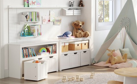 Szafka komoda Regał Songmics 102 x 30 x 60 cm biały Szafka komoda Regał Songmics 102 x 30 x 60 cm biały