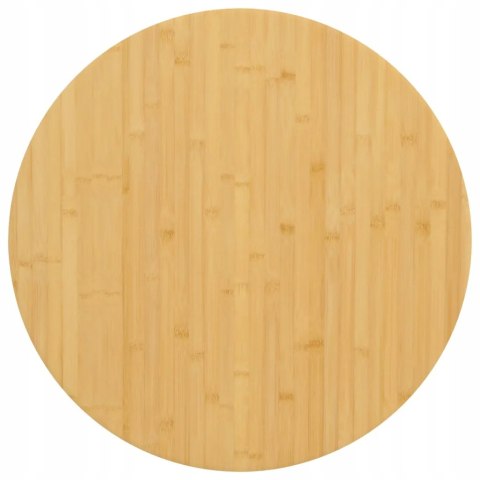 BLAT DO STOŁU bambusowy brązowy 80 x 80 x 2,5 cm BLAT DO STOŁU bambusowy brązowy 80 x 80 x 2,5 cm