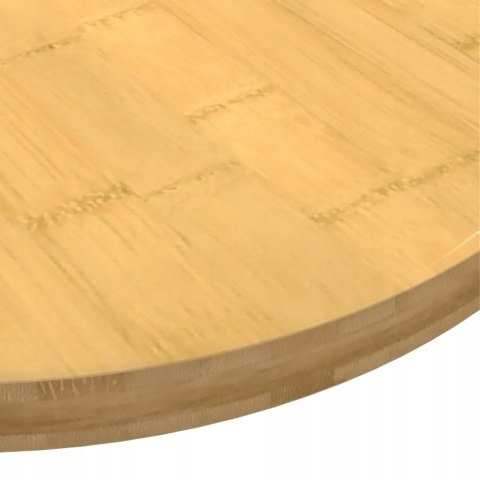BLAT DO STOŁU bambusowy brązowy 80 x 80 x 2,5 cm BLAT DO STOŁU bambusowy brązowy 80 x 80 x 2,5 cm