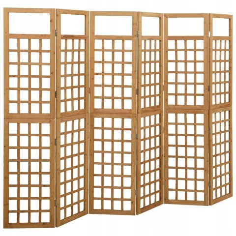 PARAWAN POKOJOWY 6-panelowy/trejaż, drewno jodłowe PARAWAN POKOJOWY 6-panelowy/trejaż, drewno jodłowe