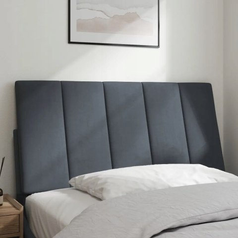 PODUSZKA NA WEZGŁOWIE, ciemnoszara, 100cm VIDAXL PODUSZKA NA WEZGŁOWIE, ciemnoszara, 100cm VIDAXL