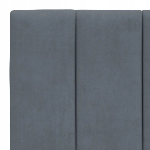 PODUSZKA NA WEZGŁOWIE, ciemnoszara, 100cm VIDAXL PODUSZKA NA WEZGŁOWIE, ciemnoszara, 100cm VIDAXL
