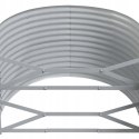 PODWYŻSZONA DONICA malowana proszkowo zielona VidaXL 249 cm x 100 x 68 cm