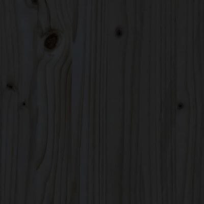 RAMA ŁÓŻKA czarna VidaXL 90x200 lite drewno RAMA ŁÓŻKA czarna VidaXL 90x200 lite drewno