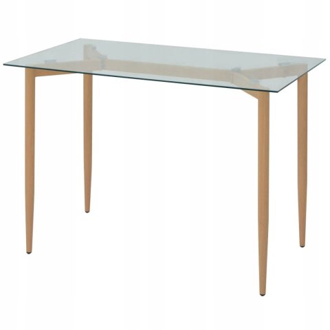 STÓŁ KUCHENNY szklany VidaXL prostokątny 118x68x75 cm STÓŁ KUCHENNY szklany VidaXL prostokątny 118x68x75 cm