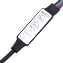 SZAFKA NOCNA vidaxl z oświetleniem LED, szarość betonu,