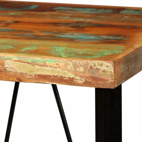 Stół kuchenny VidaXL kwadratowy lite drewno z odzysku 60x60x107 cm OUTLET Stół kuchenny VidaXL kwadratowy lite drewno z odzysku 60x60x107 cm OUTLET