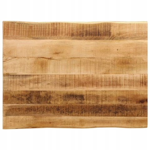 BLAT STOŁU VIDAXL z naturalną krawędzią, 90x60x2,5 cm, drewno mango OUTLET BLAT STOŁU VIDAXL z naturalną krawędzią, 90x60x2,5 cm, drewno mango OUTLET