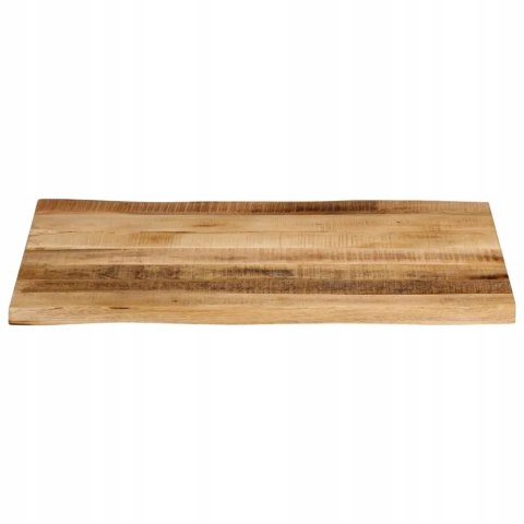 BLAT STOŁU VIDAXL z naturalną krawędzią, 90x60x2,5 cm, drewno mango OUTLET BLAT STOŁU VIDAXL z naturalną krawędzią, 90x60x2,5 cm, drewno mango OUTLET