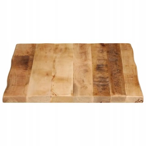 BLAT STOŁU VIDAXL z naturalną krawędzią, 90x60x2,5 cm, drewno mango OUTLET BLAT STOŁU VIDAXL z naturalną krawędzią, 90x60x2,5 cm, drewno mango OUTLET