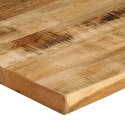 BLAT STOŁU VIDAXL z naturalną krawędzią, 90x60x2,5 cm, drewno mango OUTLET