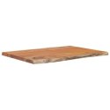 BLAT STOŁU VIDAXL z naturalną krawędzią, 90x60x2,5 cm, drewno mango OUTLET