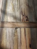 BLAT STOŁU VIDAXL z naturalną krawędzią, 90x60x2,5 cm, drewno mango OUTLET