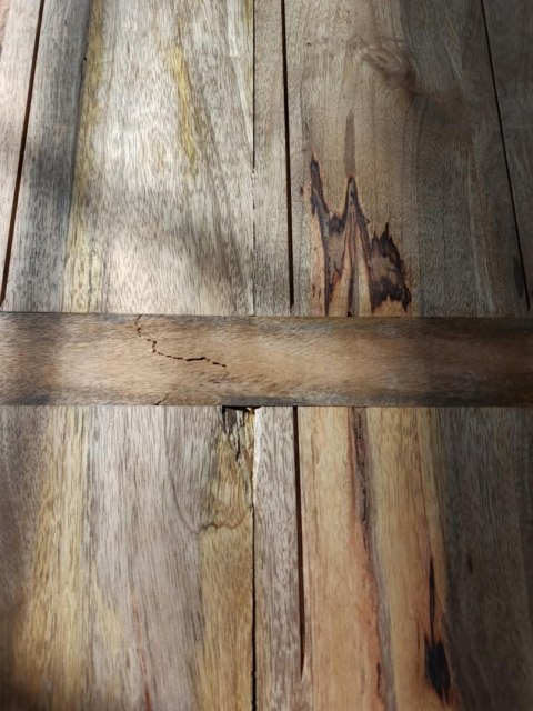 BLAT STOŁU VIDAXL z naturalną krawędzią, 90x60x2,5 cm, drewno mango OUTLET BLAT STOŁU VIDAXL z naturalną krawędzią, 90x60x2,5 cm, drewno mango OUTLET