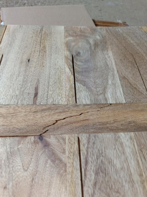 BLAT STOŁU VIDAXL z naturalną krawędzią, 90x60x2,5 cm, drewno mango OUTLET BLAT STOŁU VIDAXL z naturalną krawędzią, 90x60x2,5 cm, drewno mango OUTLET