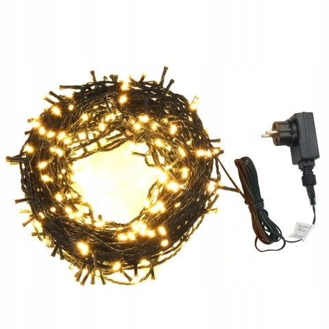 ŁAŃCUCH z 600 lampkami LED, 60 m, 8 efektów, IP44, ciepła biel ŁAŃCUCH z 600 lampkami LED, 60 m, 8 efektów, IP44, ciepła biel