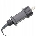 ŁAŃCUCH z 600 lampkami LED, 60 m, 8 efektów, IP44, ciepła biel