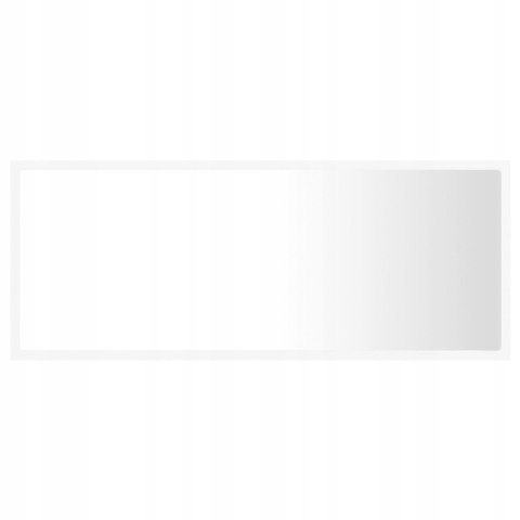 LUSTO ŁAZIENKOWE akrylowe z LED, białe, 80x8,5x37 cm LUSTO ŁAZIENKOWE akrylowe z LED, białe, 80x8,5x37 cm