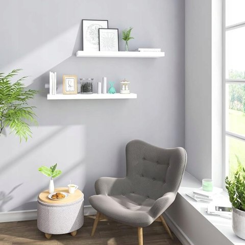 Półka płyta ścienna MDF Woltu 30 x 23 cm biały Półka płyta ścienna MDF Woltu 30 x 23 cm biały