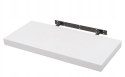 Półka ścienna wisząca płyta MDF Woltu 50 x 22,9 x 3,8 cm biały