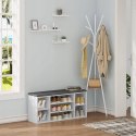 Półka wiszące pływające zestaw 3 sztuk płyta MDF Woltu 60 x 10 cm biały