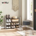 Regał Stojak na buty Woltu 4 półki stal stopowa 19 x 79 x 59 cm