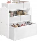 Regał dziecięcy organizer LESTARAIN (WOLTU) 63 x 30 x 60 cm biały