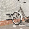 Stojak dla rowerów dwustronny Woltu czarny na dwa rowery