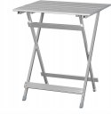Stół składany grodowy tarasowy aluminiowy woltu 50,5 x 47 x 59,5 cm