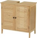Szafka Pod Umywalkę Łazienkowa Eugad bambus brąz 60 x 60 x 30 cm