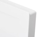 WNĘKA PRYSZNICOWA z 3 półkami biała połysk VidaXL 41x99x9 cm