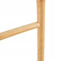 BAMBUSOWA DRABINKA na ręczniki, 5 szczebli, 150 cm vidaXL