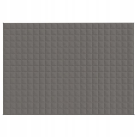 KOC OBCIĄŻENIOWY VidaXL poliester 155 cm x 220 cm szary