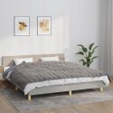 KOC OBCIĄŻENIOWY VidaXL poliester 155 cm x 220 cm szary
