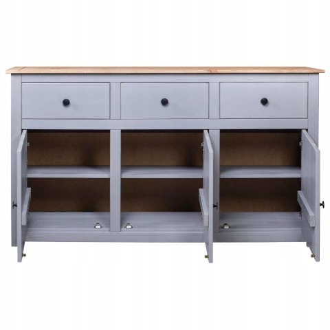 KOMODA vidaXL 135 x 40 x 80cm odcienie szarości matowe KOMODA vidaXL 135 x 40 x 80cm odcienie szarości matowe