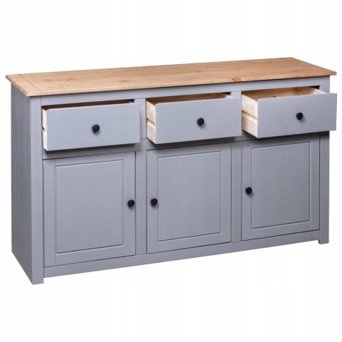 KOMODA vidaXL 135 x 40 x 80cm odcienie szarości matowe KOMODA vidaXL 135 x 40 x 80cm odcienie szarości matowe