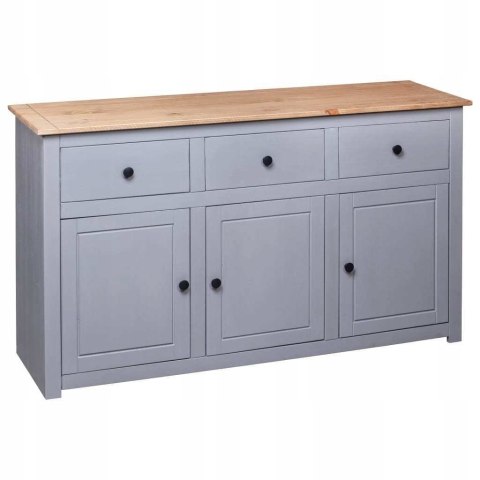 KOMODA vidaXL 135 x 40 x 80cm odcienie szarości matowe KOMODA vidaXL 135 x 40 x 80cm odcienie szarości matowe